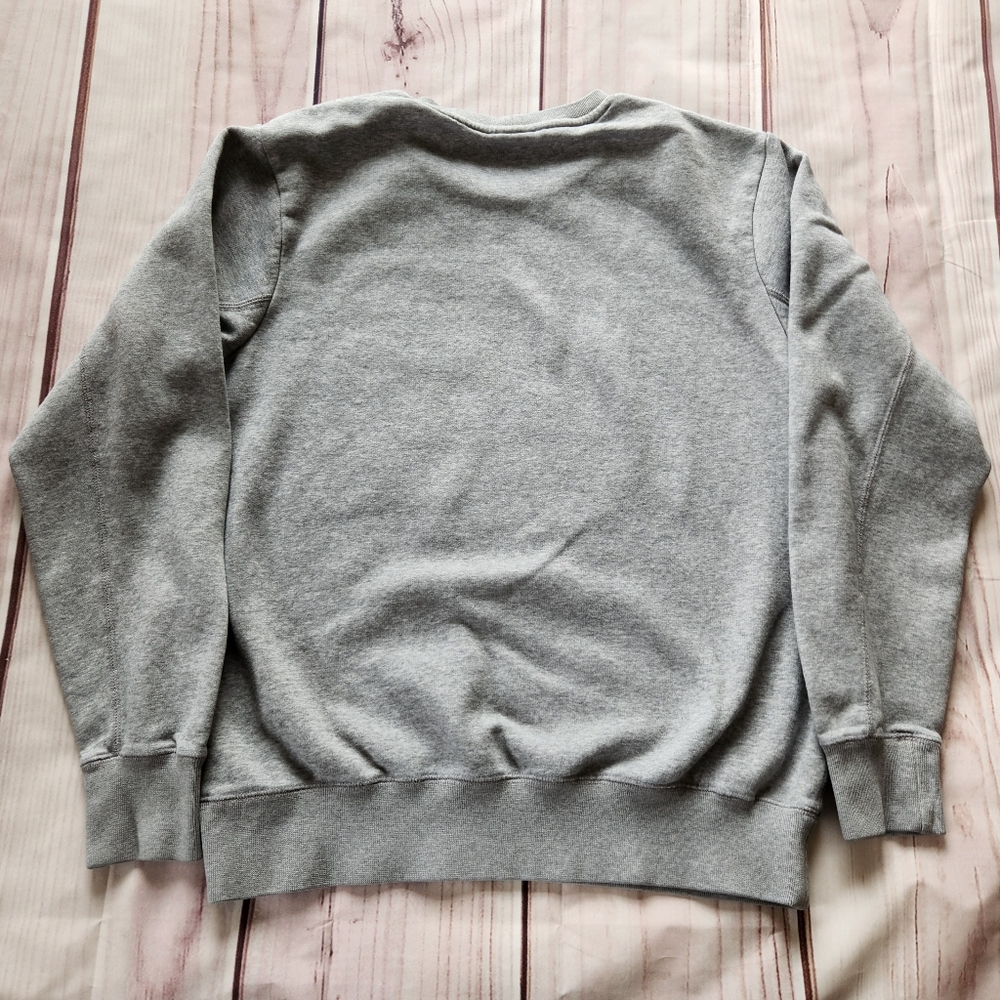 **SOLD** Air Jordan Nike Flight Crewneck Pullover Sweatshirt Gray, Size Large - Picture 3 of 7